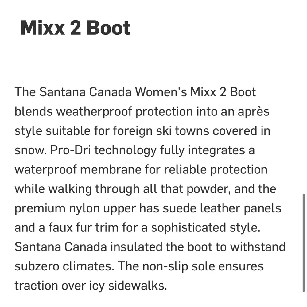 Santana Canada Women's Vibrant Red Winter Boots - Picture 10 of 10